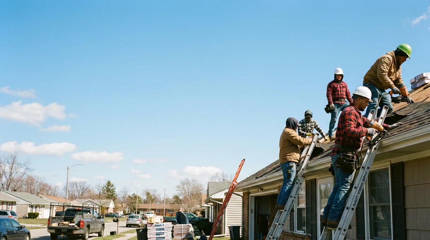 Roofing in Megargel, TX near me